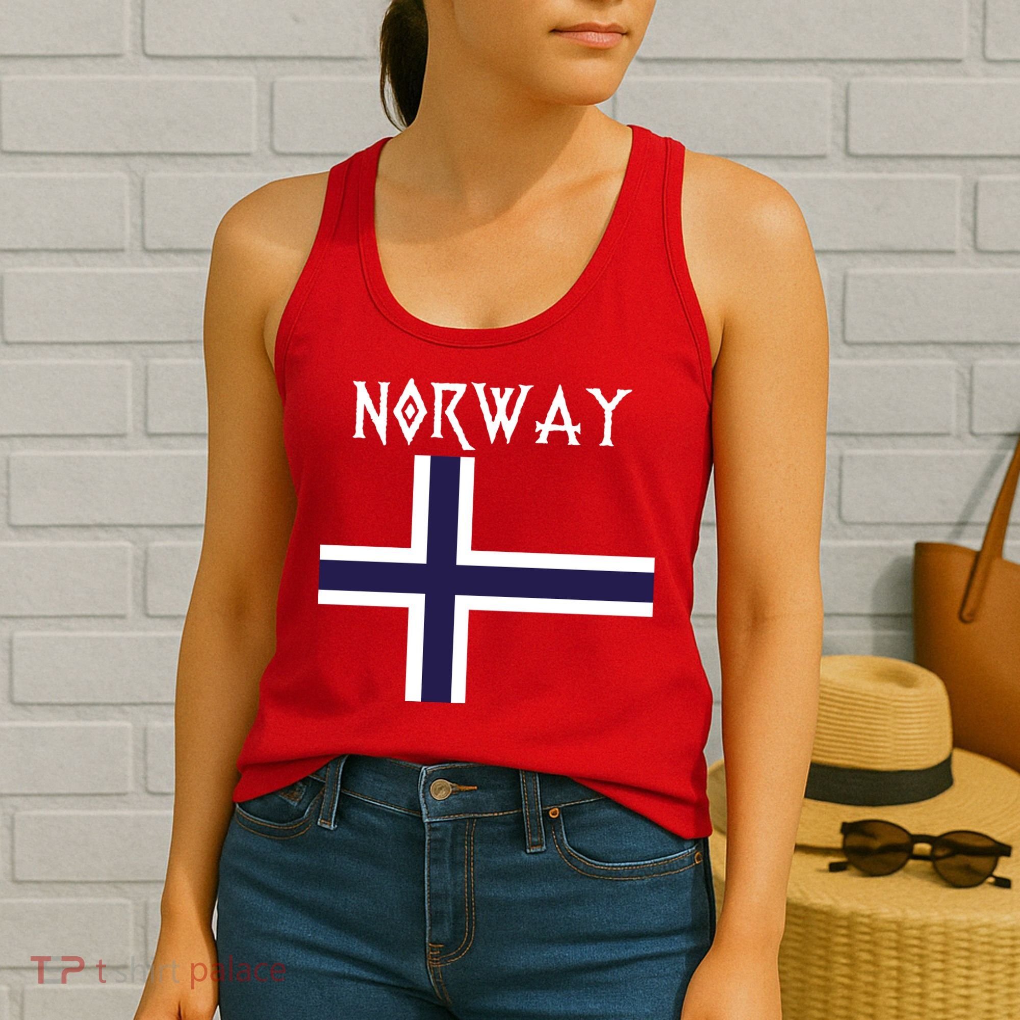 Norway Norwegian Flag Women's Tank Top