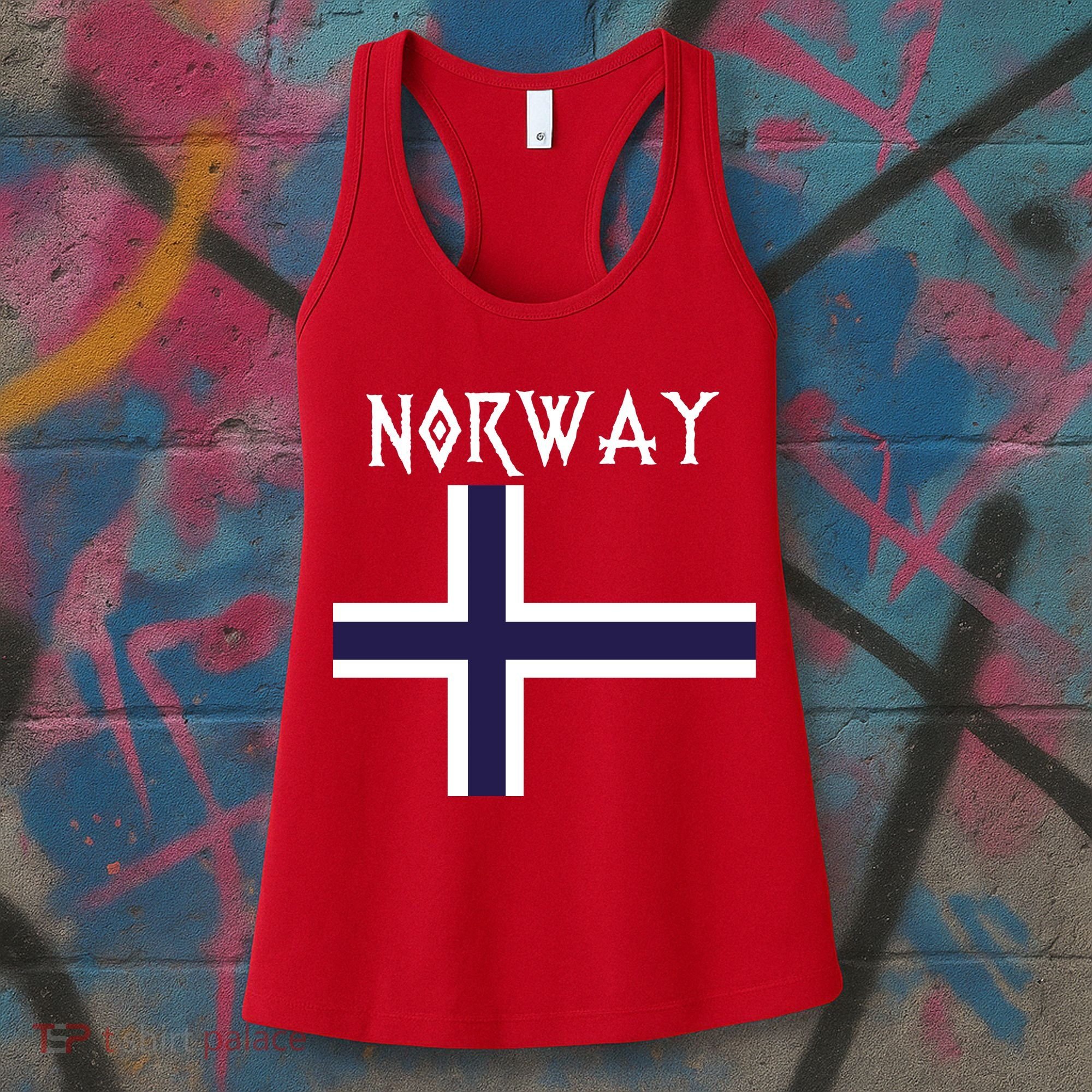 Norway Norwegian Flag Women's Tank Top