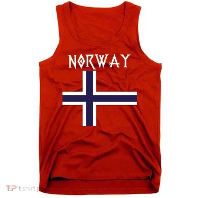 Norway Norwegian Flag Tank Top