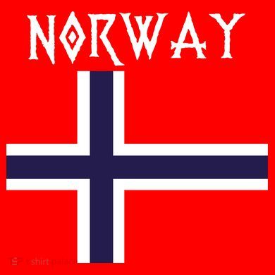 Norway Norwegian Flag Infant Baby Jersey Bodysuit