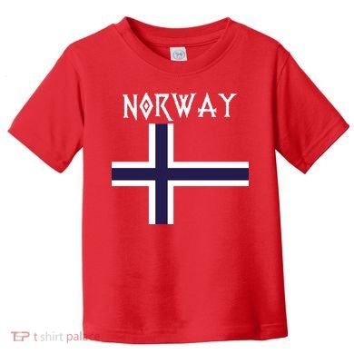 Norway Norwegian Flag Toddler T-Shirt