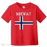 Norway Norwegian Flag Toddler T-Shirt thumb 0
