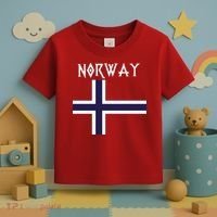 Norway Norwegian Flag Toddler T-Shirt thumb 3
