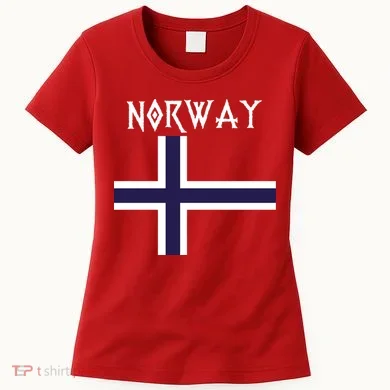 Norway Norwegian Flag Women's T-Shirt