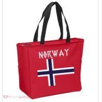 Norway Norwegian Flag Tote Bag thumb 2