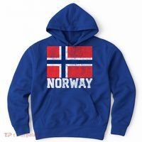 Norway Norwegian Flag National Pride Roots Country Nation Gift Hoodie thumb 0