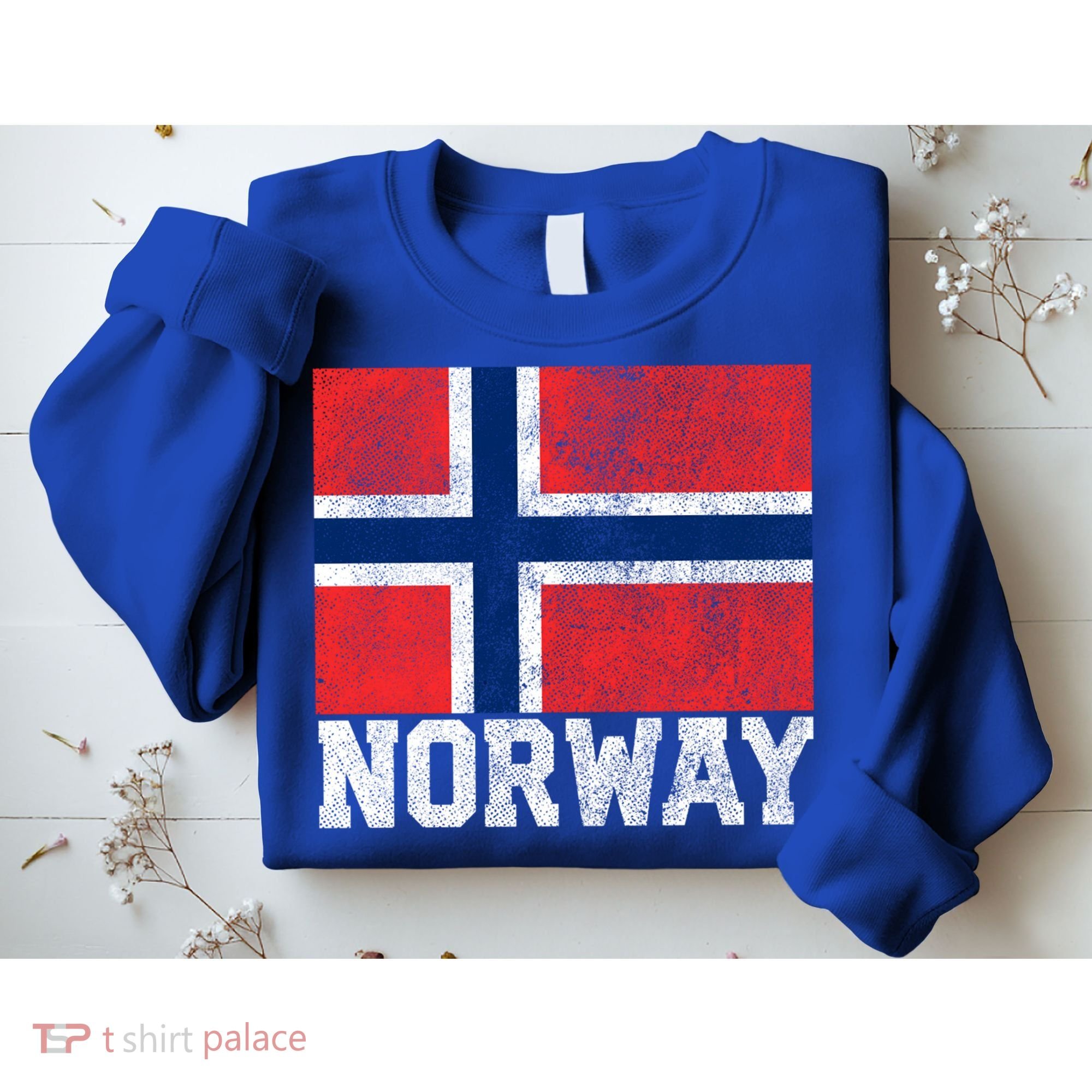Norway Norwegian Flag National Pride Roots Country Nation Gift Sweatshirt