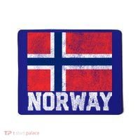 Norway Norwegian Flag National Pride Roots Country Nation Gift Mousepad thumb 0