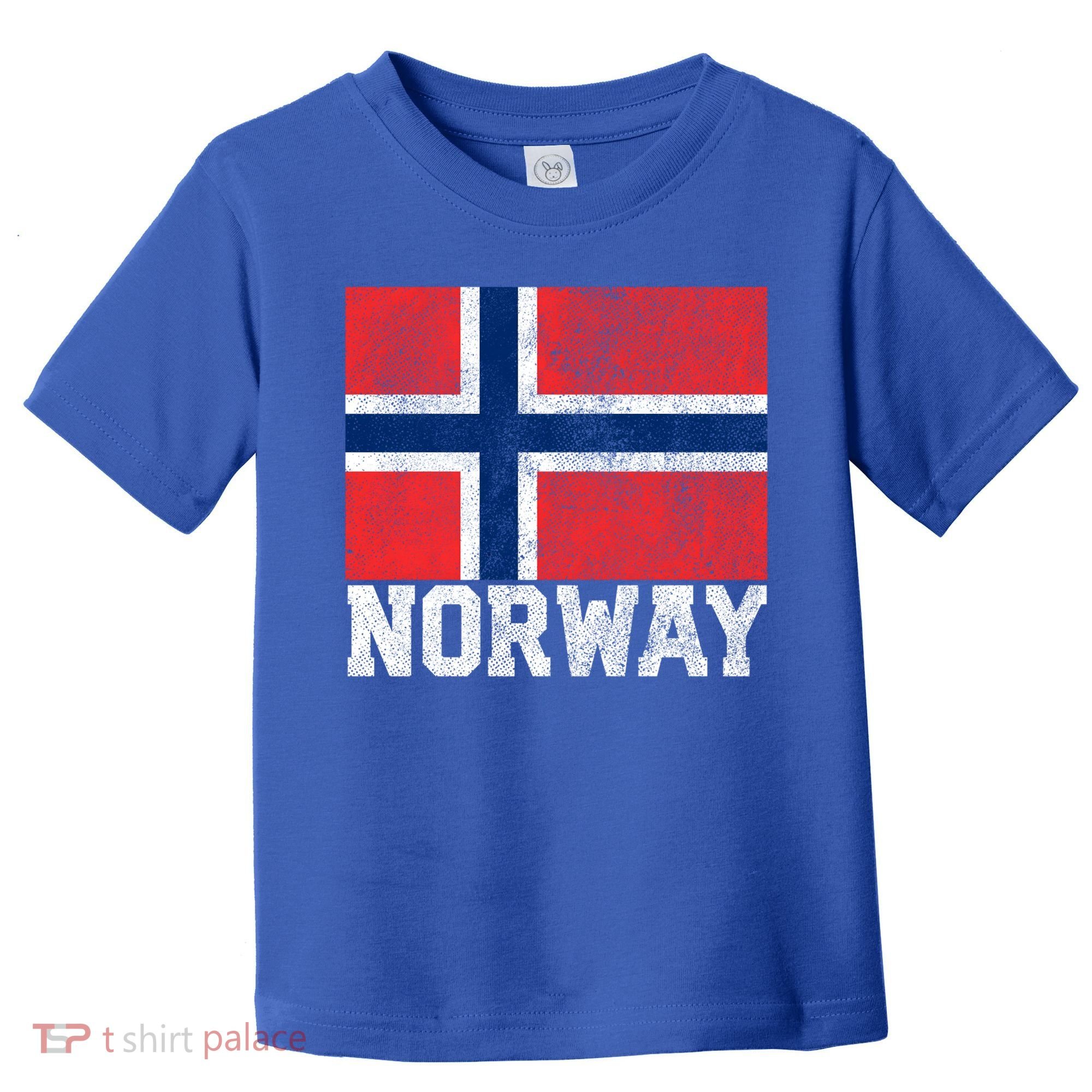 Norway Norwegian Flag National Pride Roots Country Nation Gift Toddler T-Shirt