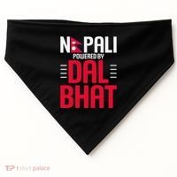 Nepal Nepali Flag USA-Made Doggie Bandana thumb 0