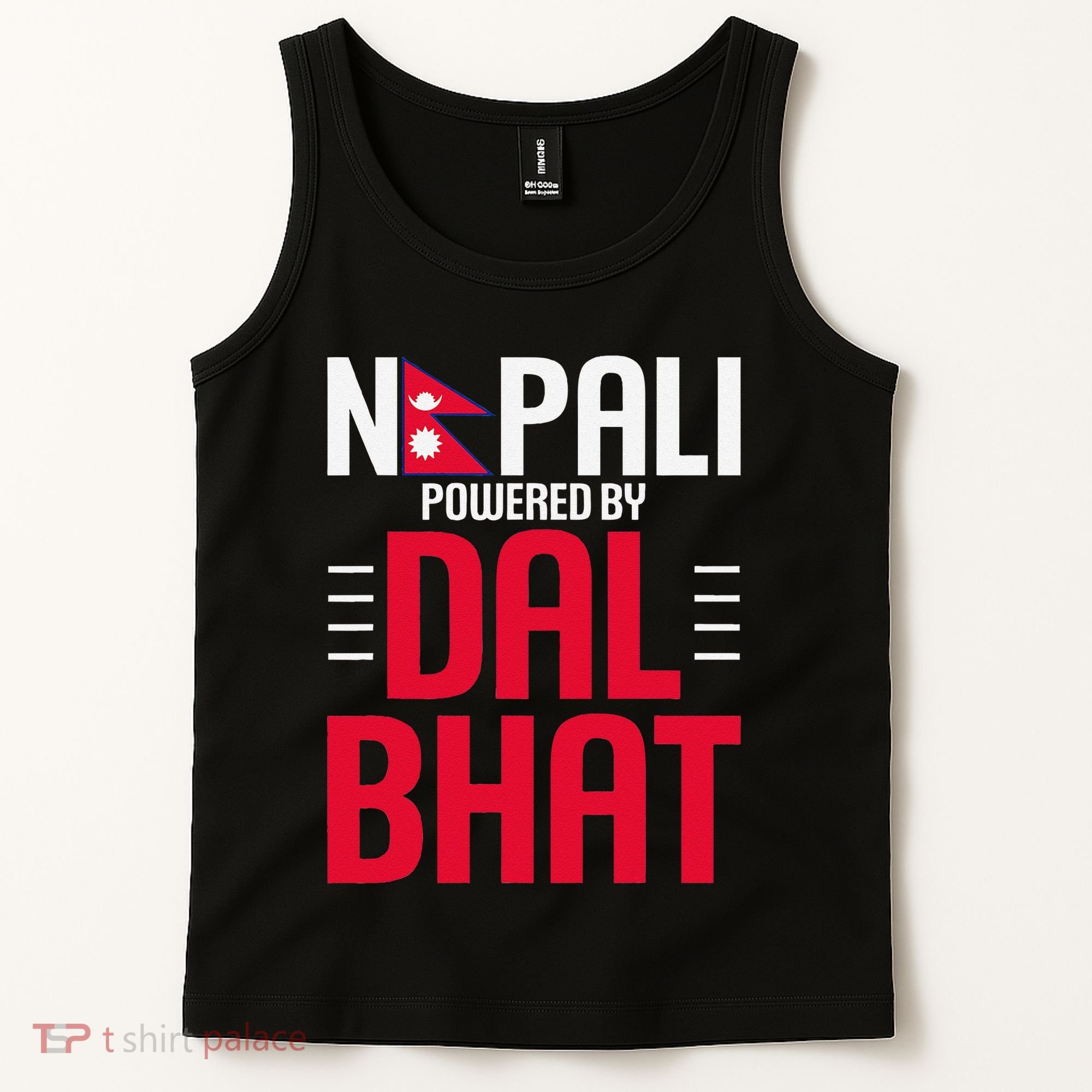 Nepal Nepali Flag Tank Top