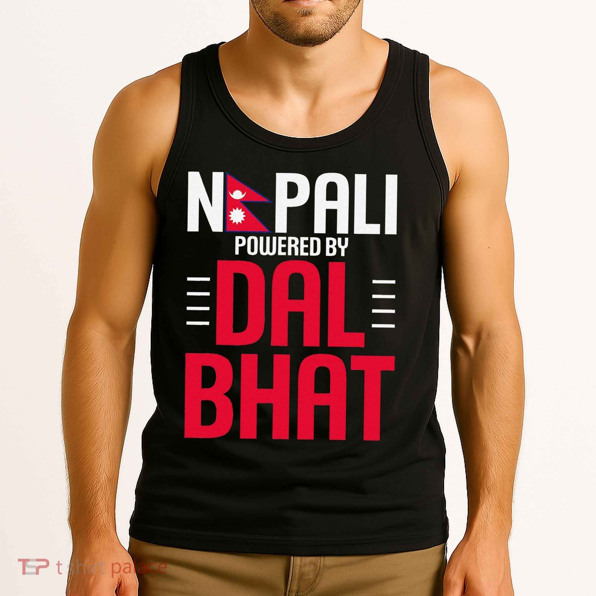 Nepal Nepali Flag Tank Top