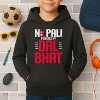 Nepal Nepali Flag Kids Hoodie thumb 2