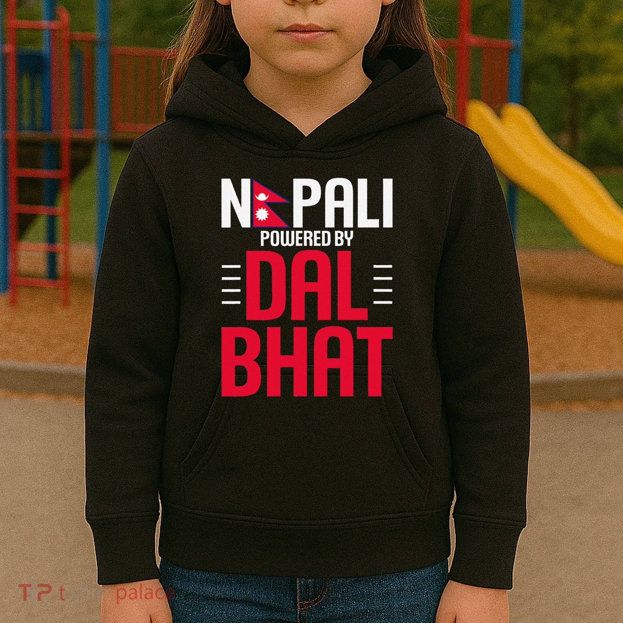Nepal Nepali Flag Kids Hoodie