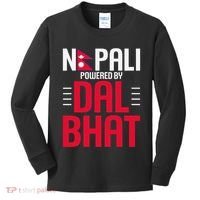 Nepal Nepali Flag Kids Long Sleeve Shirt thumb 0