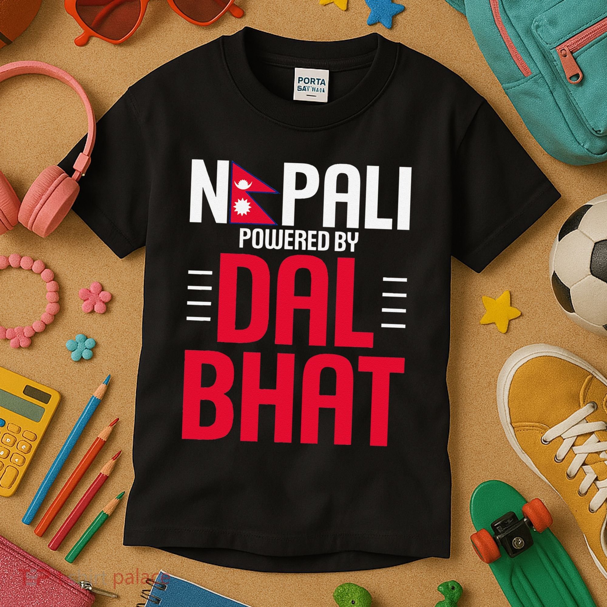 Nepal Nepali Flag Kids T-Shirt