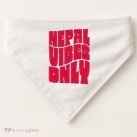 Nepal Nepali Flag USA-Made Doggie Bandana thumb 0
