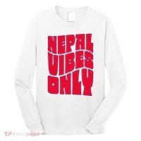 Nepal Nepali Flag Long Sleeve Shirt thumb 0