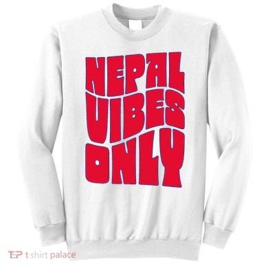 Nepal Nepali Flag Sweatshirt