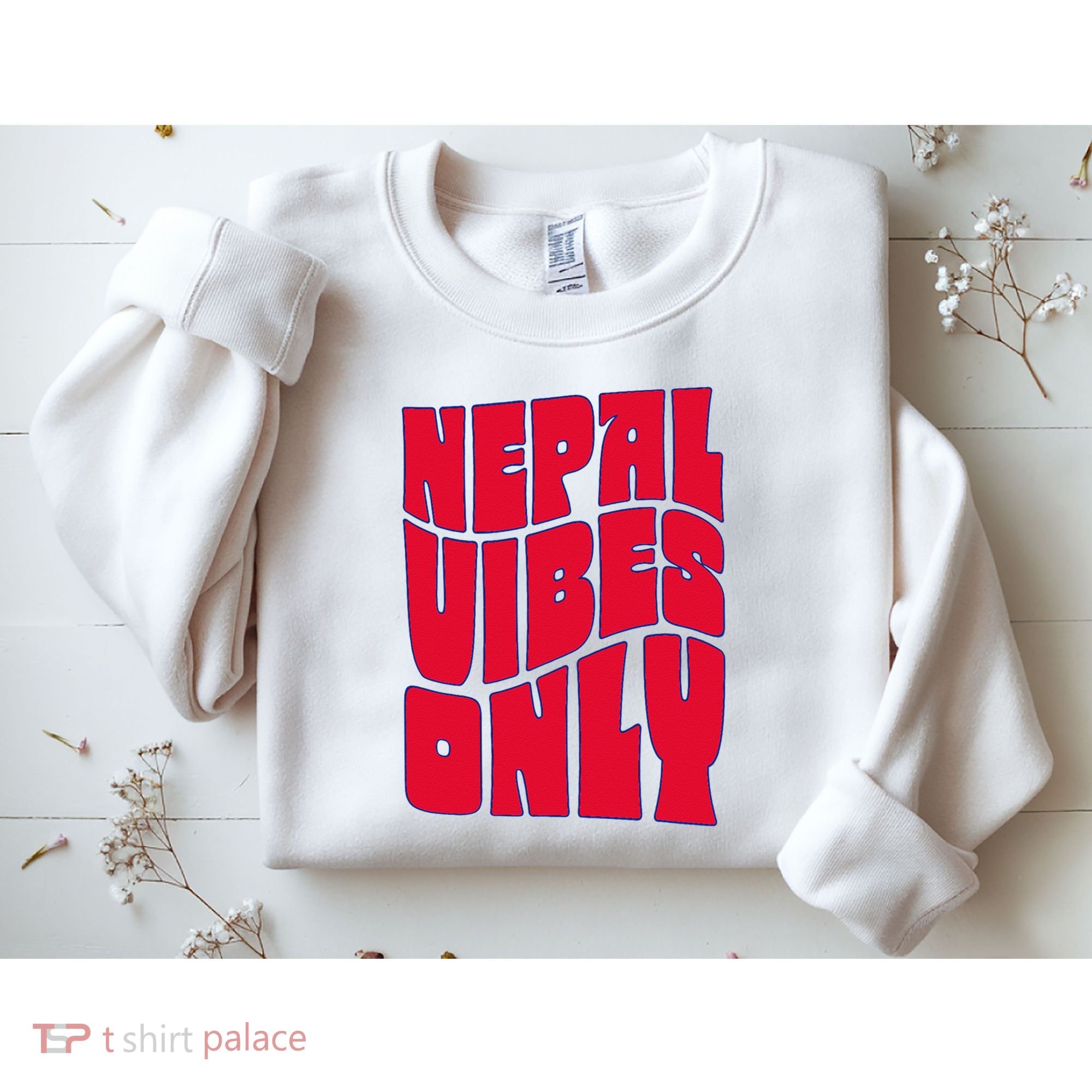 Nepal Nepali Flag Sweatshirt