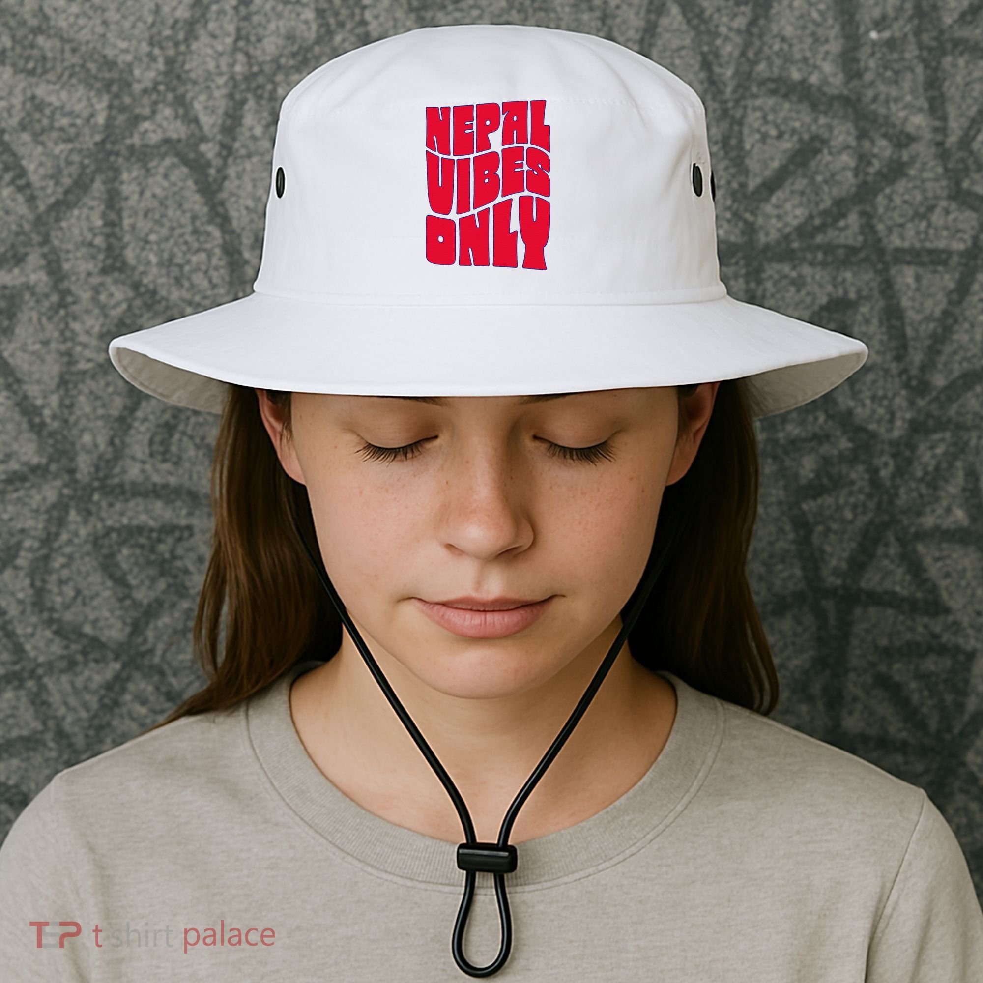 Nepal Nepali Flag Bucket Hat