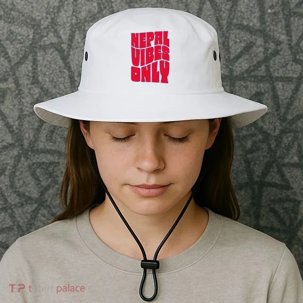 Nepal Nepali Flag Bucket Hat