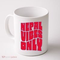 Nepal Nepali Flag Coffee Mug thumb 0