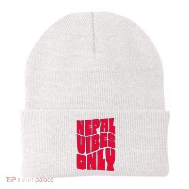 Nepal Nepali Flag Beanie