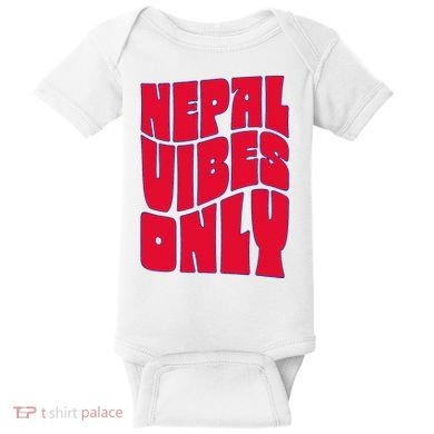 Nepal Nepali Flag Baby Bodysuit