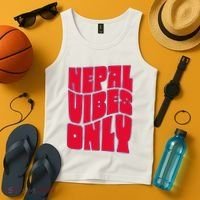 Nepal Nepali Flag Tank Top thumb 4