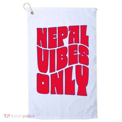 Nepal Nepali Flag Golf Towel