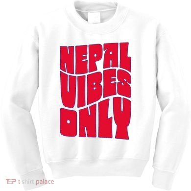 Nepal Nepali Flag Kids Sweatshirt