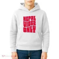 Nepal Nepali Flag Kids Hoodie thumb 4