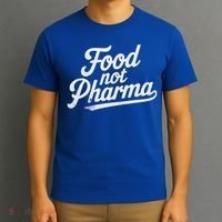 Natural Nutrition Food Not Pharma  T-Shirt thumb 3
