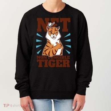 NFT Non Fungible Tiger Funny Crypto Women's Sweatshirt