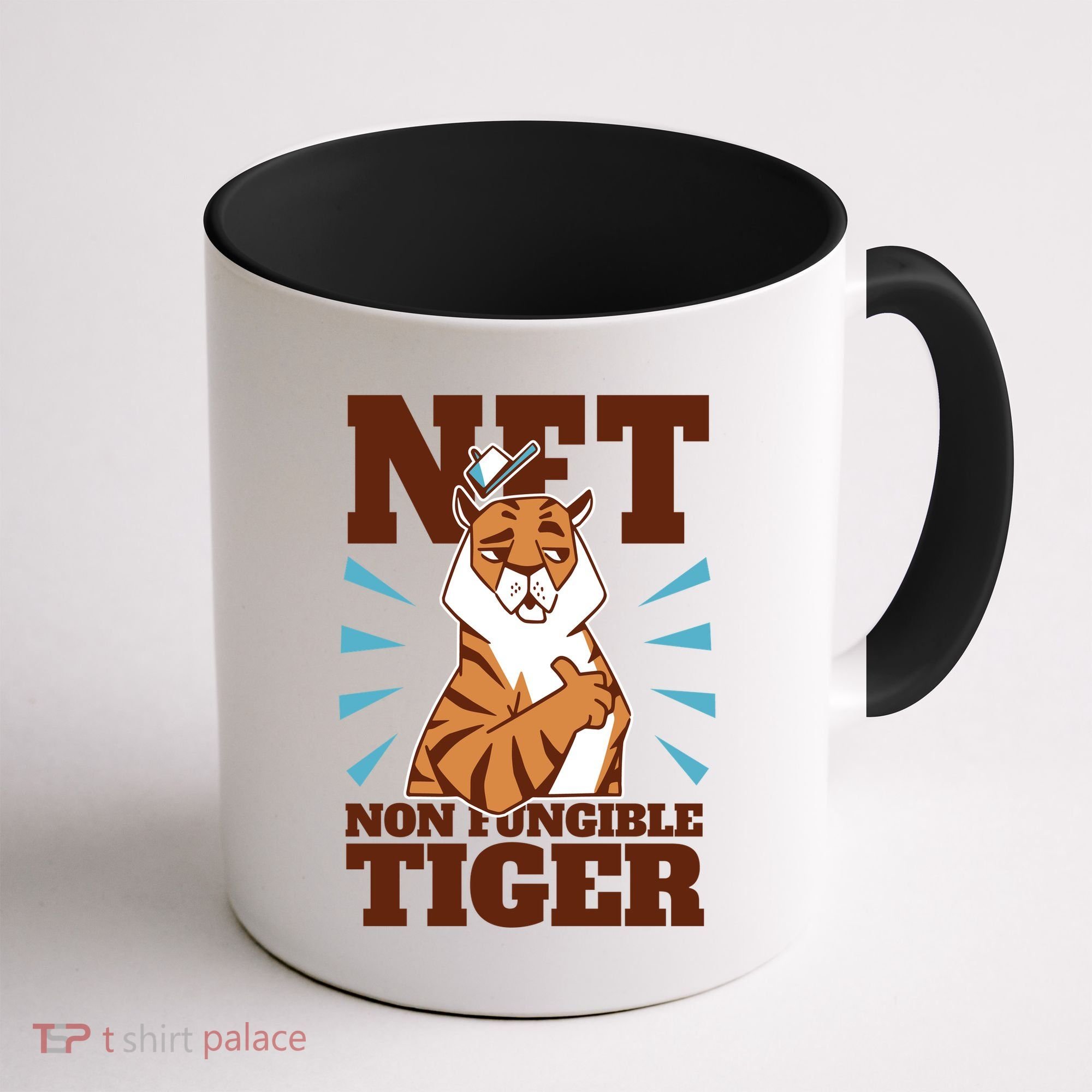 NFT Non Fungible Tiger Funny Crypto Coffee Mug