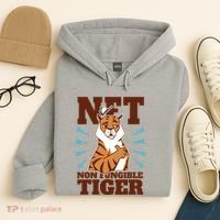 NFT Non Fungible Tiger Funny Crypto Hoodie thumb 4