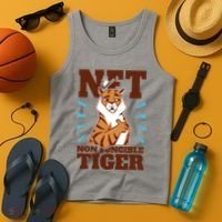 NFT Non Fungible Tiger Funny Crypto Tank Top thumb 4