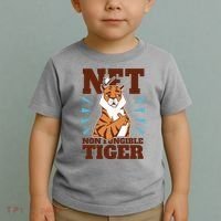 NFT Non Fungible Tiger Funny Crypto Toddler T-Shirt thumb 2