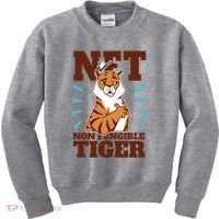 NFT Non Fungible Tiger Funny Crypto Kids Sweatshirt thumb 0