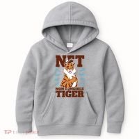NFT Non Fungible Tiger Funny Crypto Kids Hoodie thumb 0