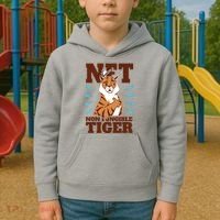 NFT Non Fungible Tiger Funny Crypto Kids Hoodie thumb 2