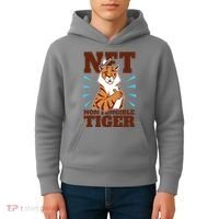 NFT Non Fungible Tiger Funny Crypto Kids Hoodie thumb 4
