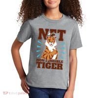 NFT Non Fungible Tiger Funny Crypto Kids T-Shirt thumb 2