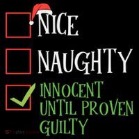 Nice Naughty Innocent Until Proven Guilty Christmas List Great Gift Coffee Mug thumb 5