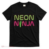 Neon Ninja I Electronic Raver Music Dj Festival Rave T-Shirt thumb 0