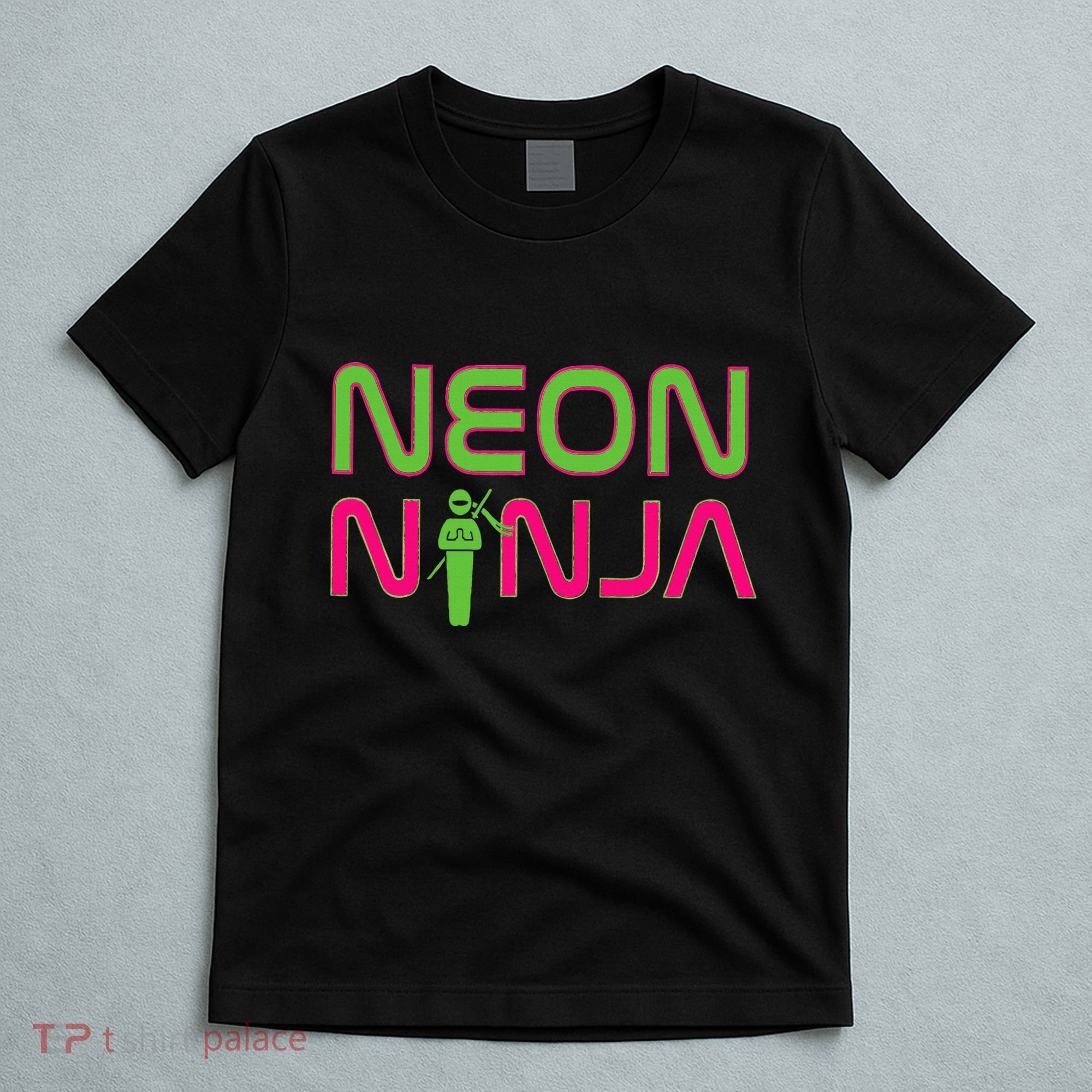 Neon Ninja I Electronic Raver Music Dj Festival Rave T-Shirt