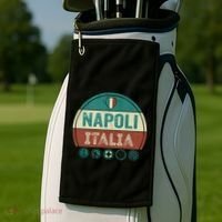 Napoli Naples Italy Holiday Souvenir Golf Towel thumb 2