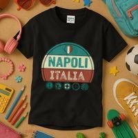 Napoli Naples Italy Holiday Souvenir Kids T-Shirt thumb 3