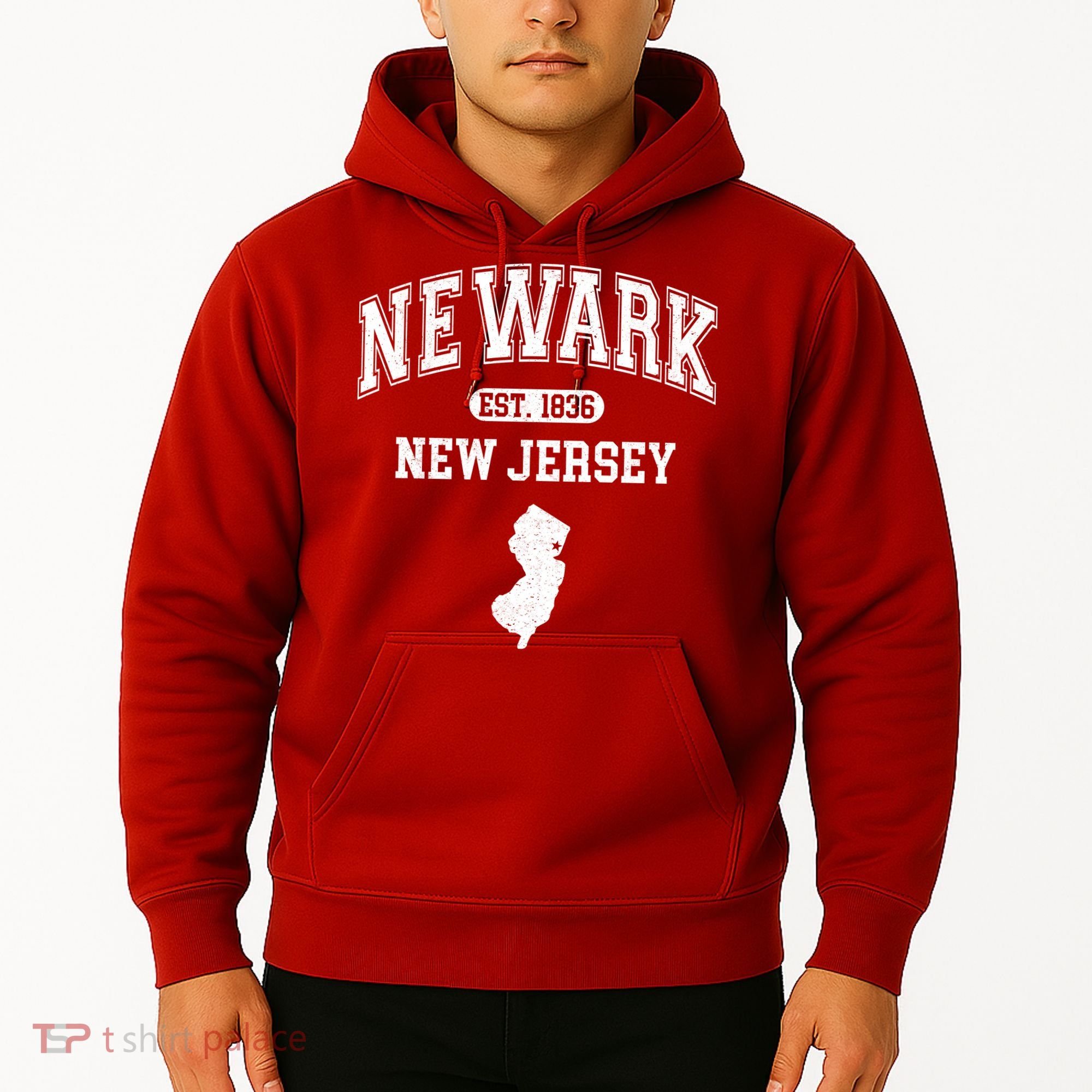 Newark New Jersey Est 1836 Varsity Hoodie
